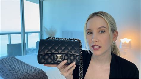 chanel rectangular mini flap review